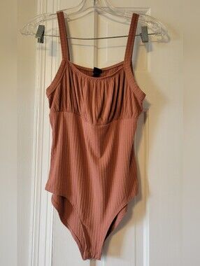 wild fable Ribbed Scoop Bodysuit